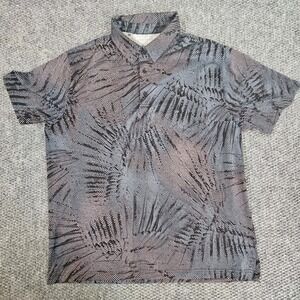 Under‎ Armour Golf Shirt The Playoff Polo Mens XXL Palm Tree Performance